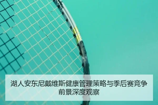 湖人安东尼戴维斯健康管理策略与季后赛竞争前景深度观察